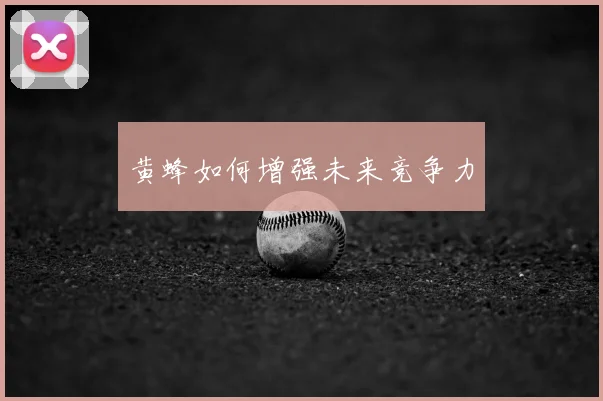 黄蜂如何增强未来竞争力