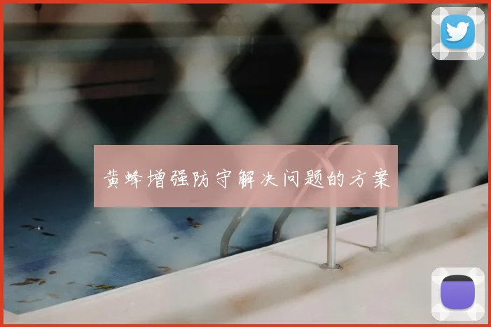 黄蜂增强防守解决问题的方案